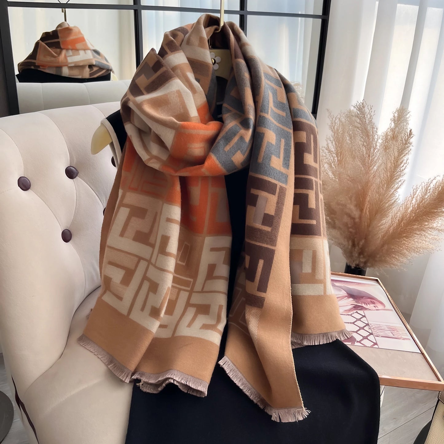 CozyWinter Scarf – Wrap Yourself in Style and Warmth ❄️🧣✨